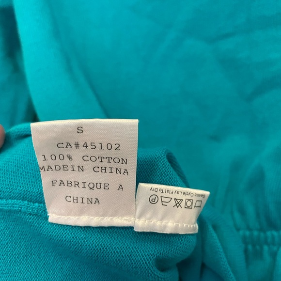 Small teal blue cardigan - Picture 3 of 5